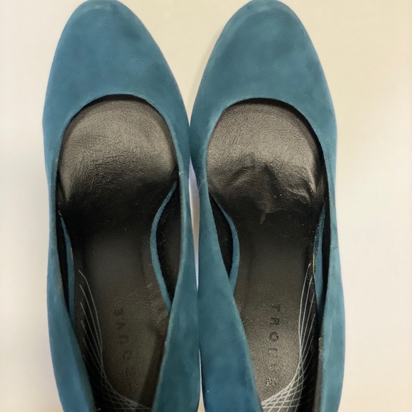 Trouvé Suede Sapphire Pumps 8.5 - Picture 11 of 13